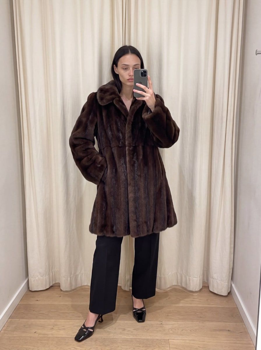 Try-On Mirror Selfie